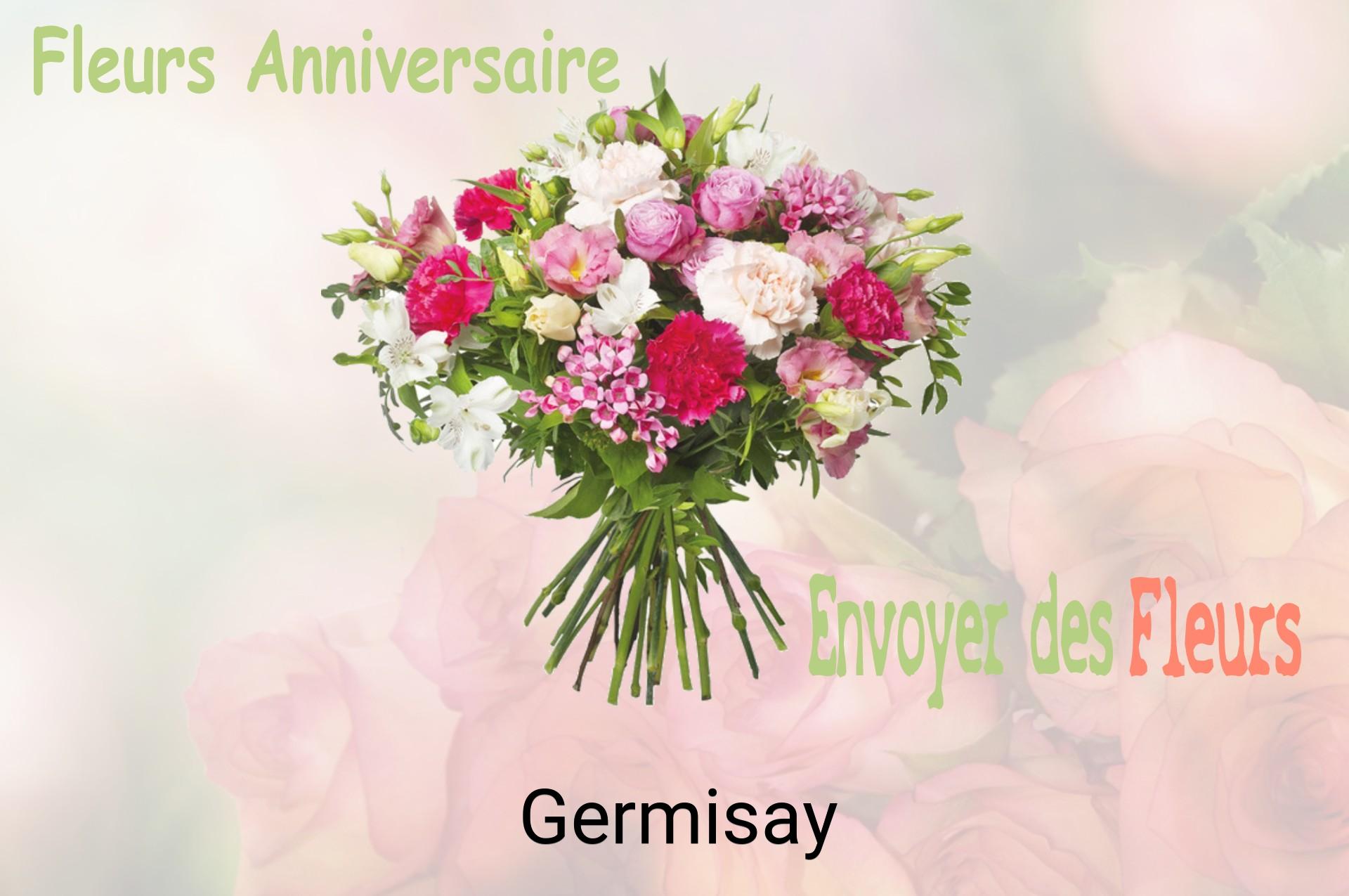 Bouquet de fleurs d’anniversaire livré à Germisay